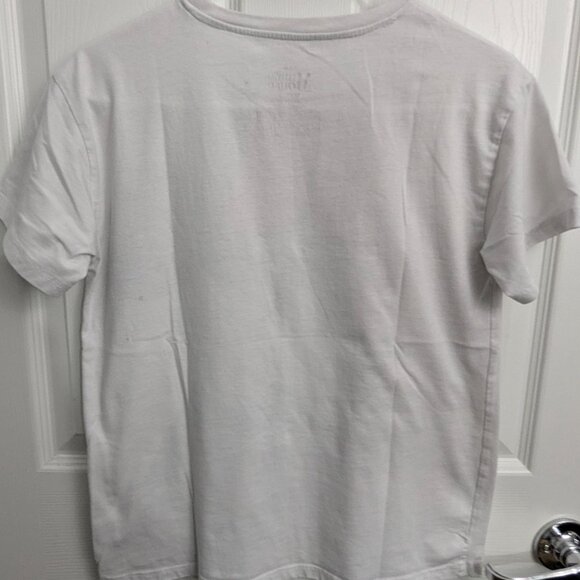 Disney White Minnie Mouse T-Shirt, Girl's XL (14-16), Red Polka Dot Dress - Picture 9 of 12